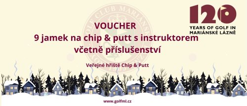 Voucher 3x Green Fee 18 jamek - kopie - kopie